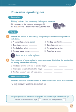 Spelling Book 3 (Year 3) Inner Page